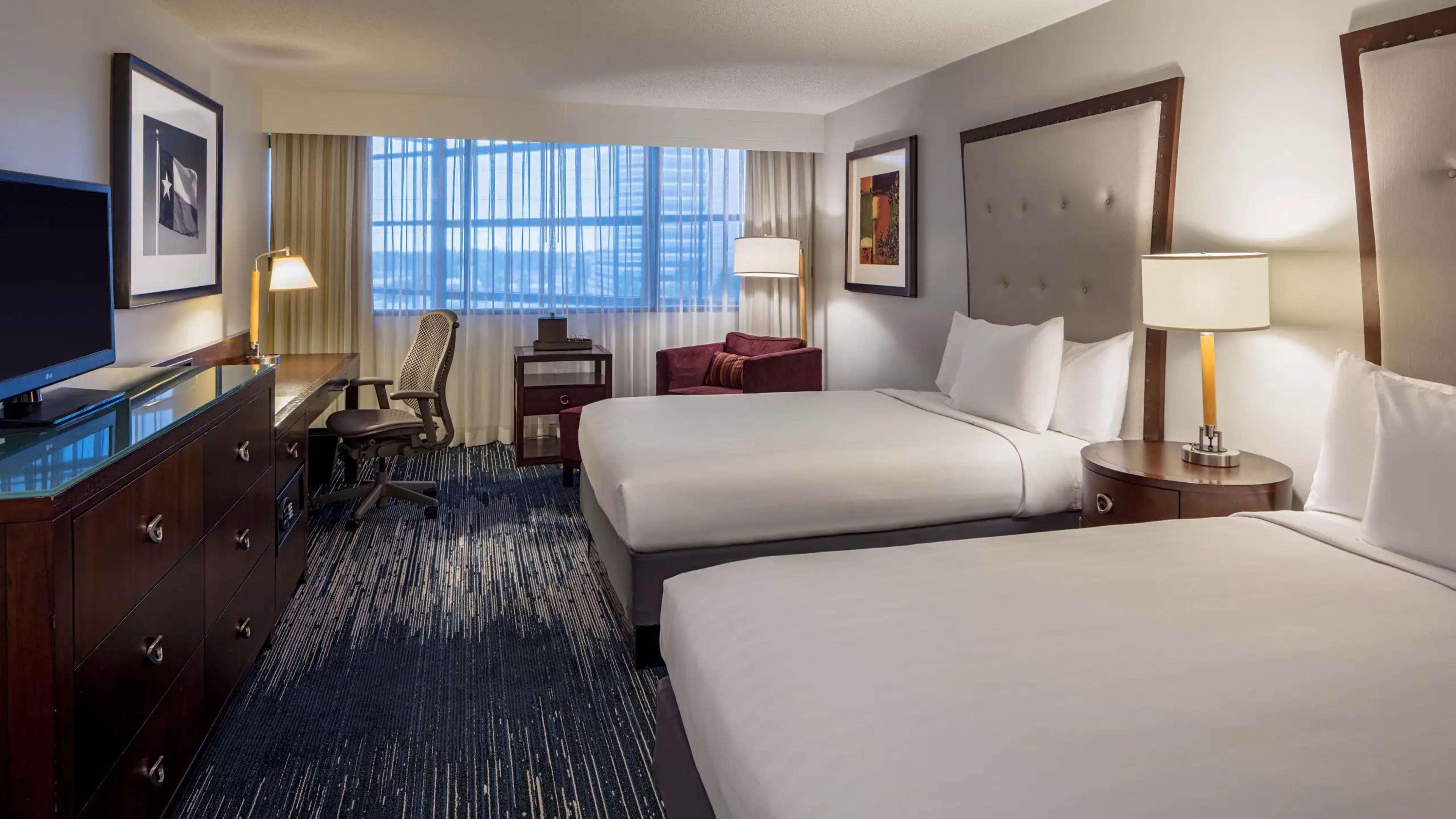 2 Double Beds image